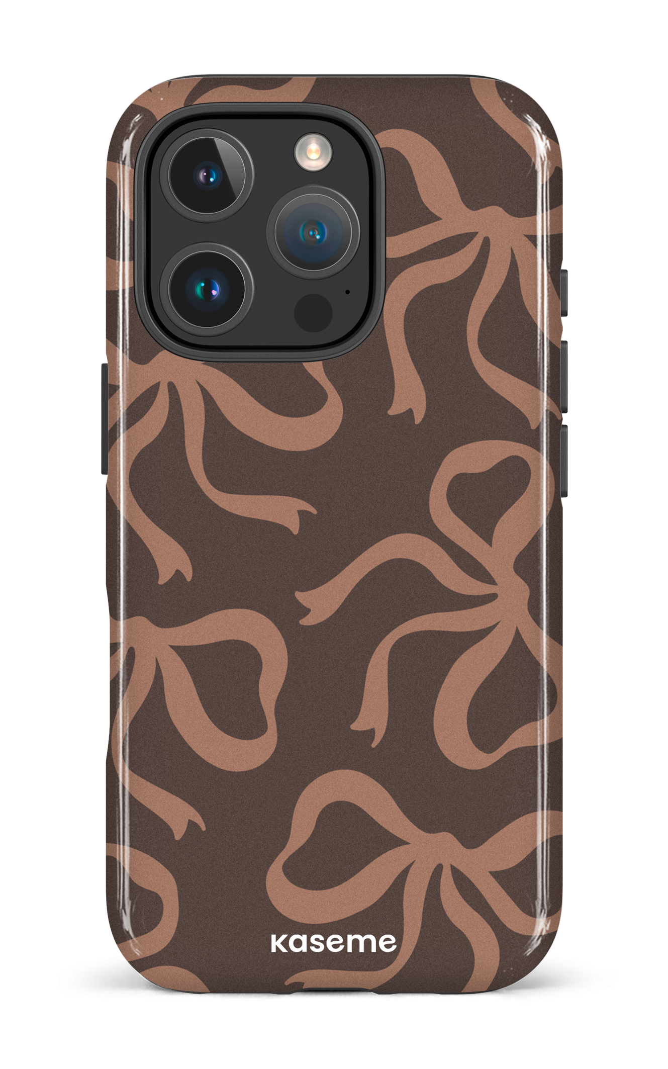 iPhone 16 Pro Impact Case Lace Mocha -