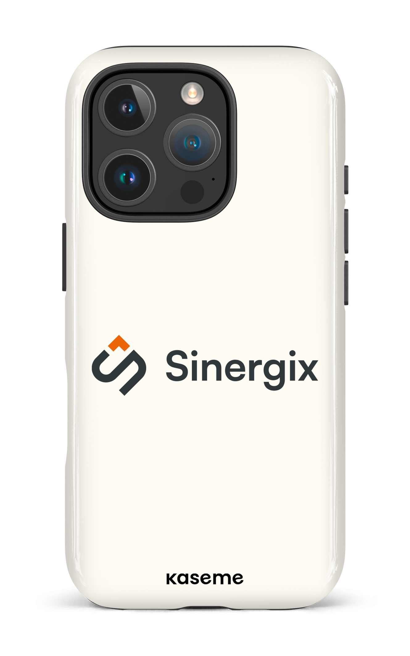 iPhone 16 Pro Impact Case Sinergix Blanc -