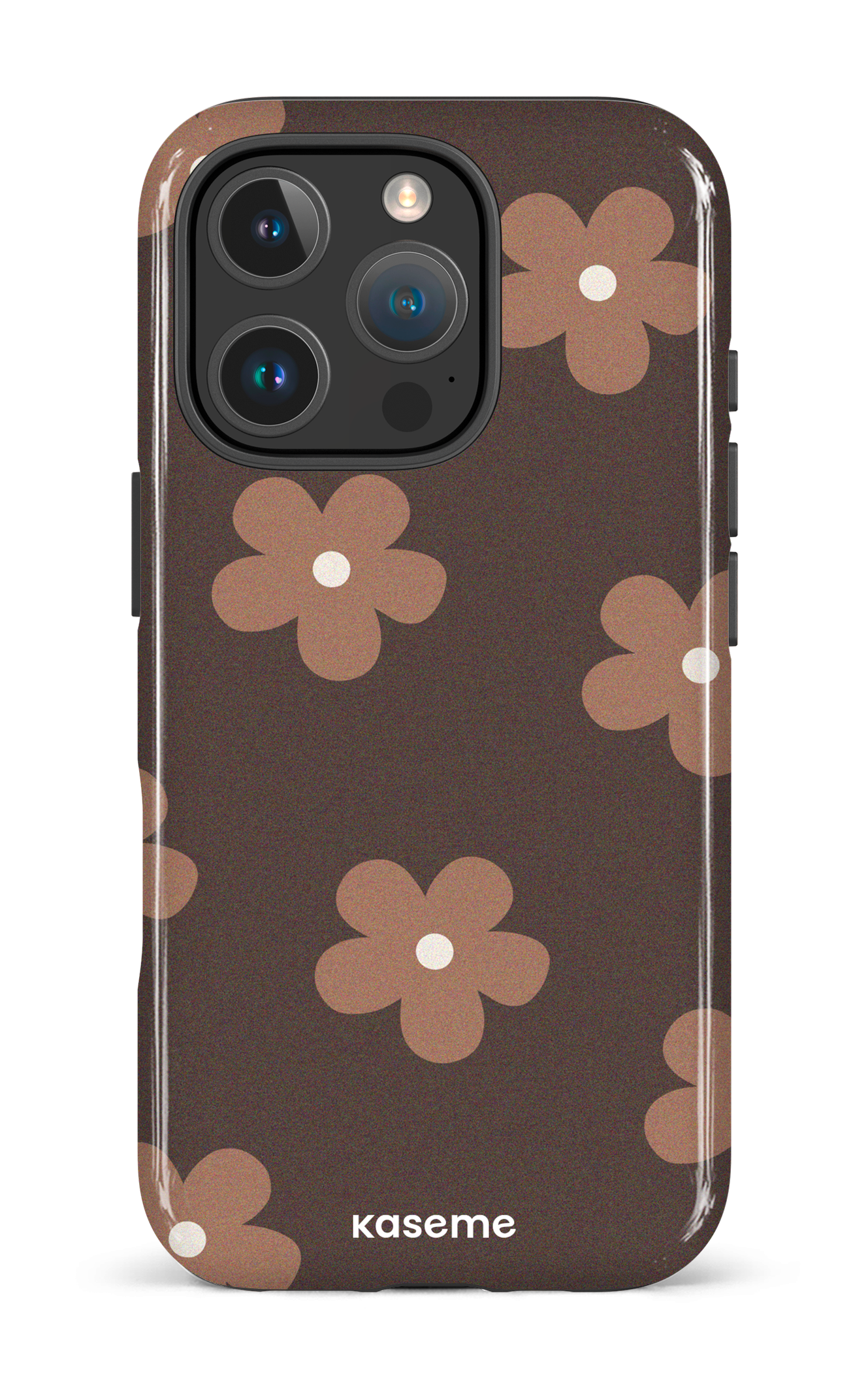 iPhone 16 Pro Impact Case Woodstock Mocha -