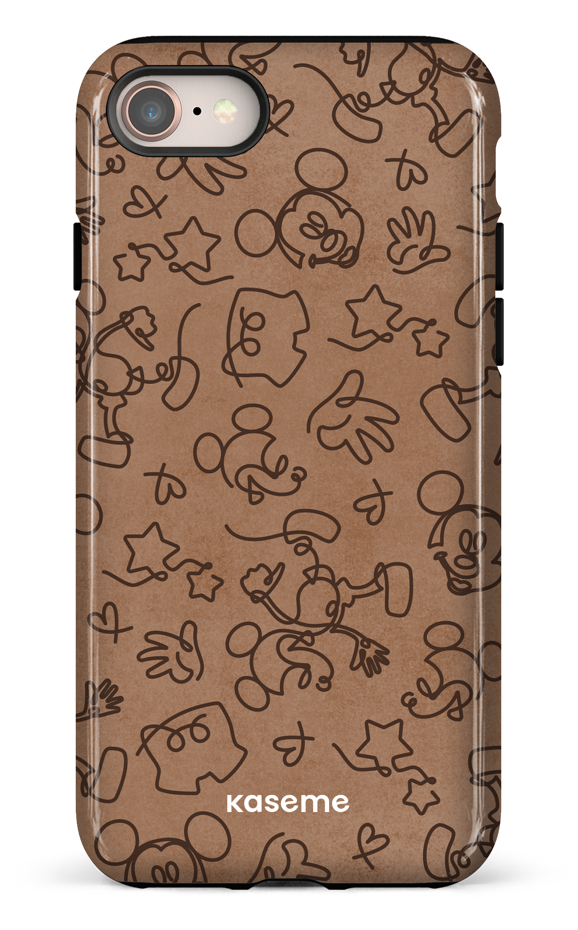 iPhone SE Tough Doodle Mocha -