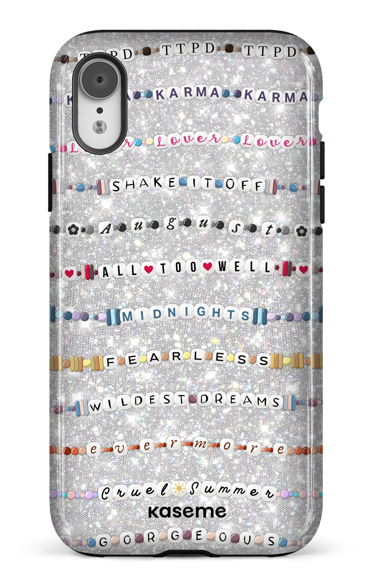 iPhone XR Tough Love Story Glitter -