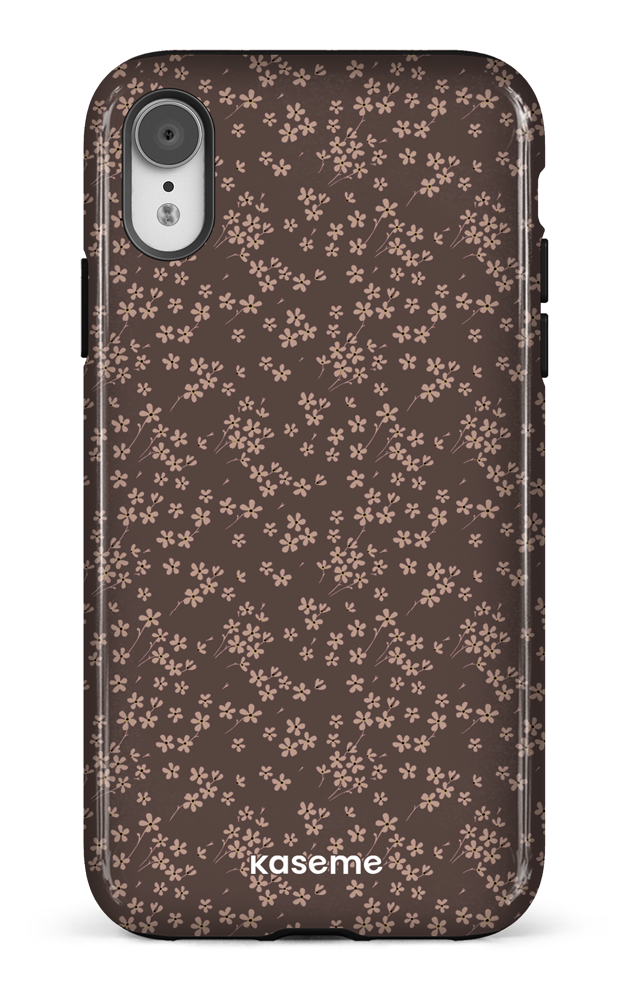 iPhone XR Tough Posy Mocha -