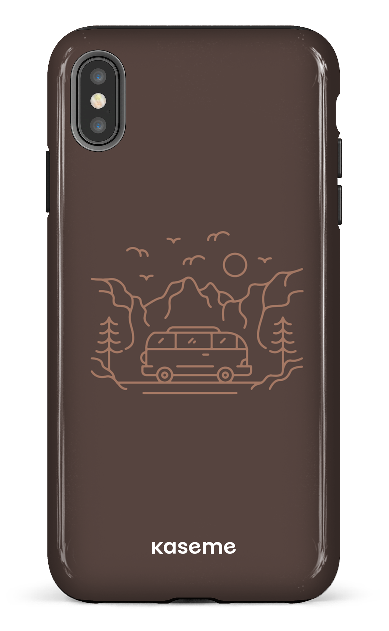 iPhone XS Max tough Camp Life Mocha -