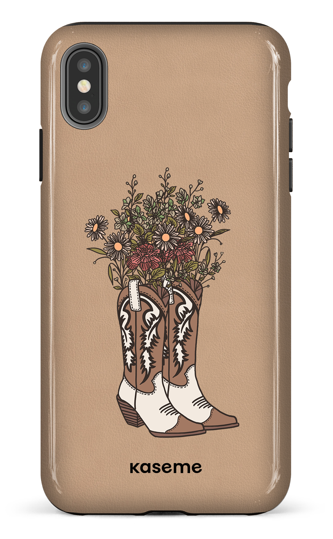 iPhone XS Max tough Howdy Mocha -