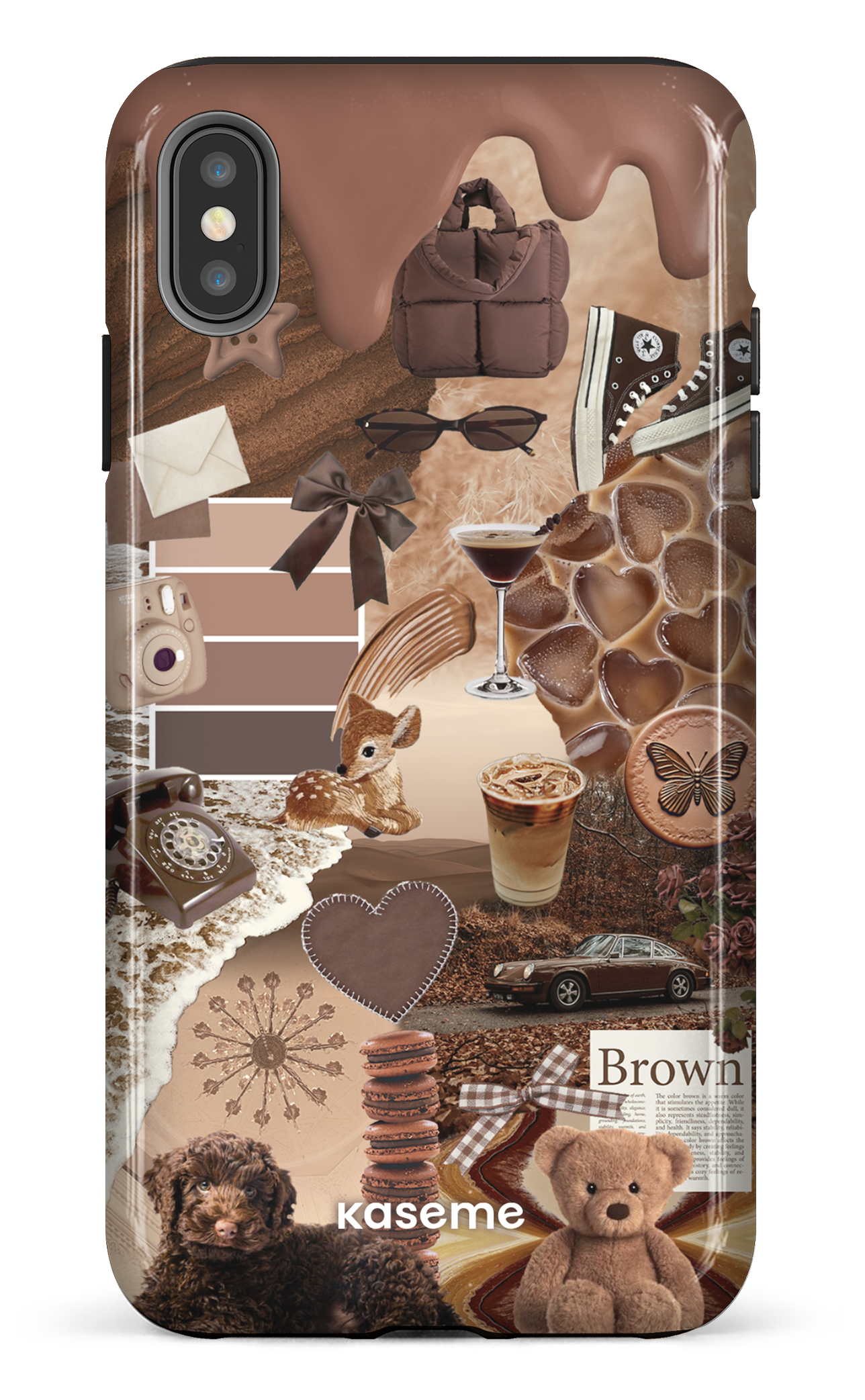 iPhone XS Max tough Mocha Muse -