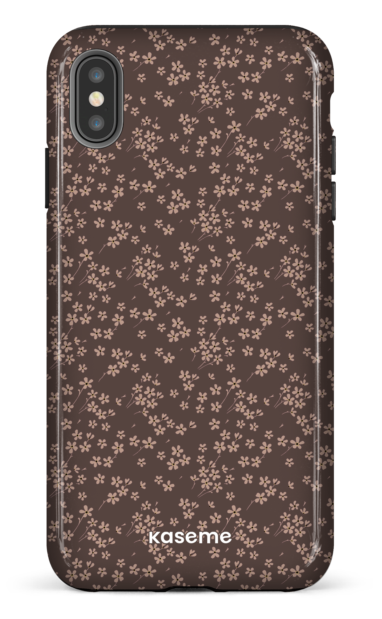 iPhone XS Max tough Posy Mocha -