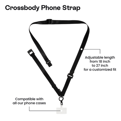 Crossbody Phone Strap Beige