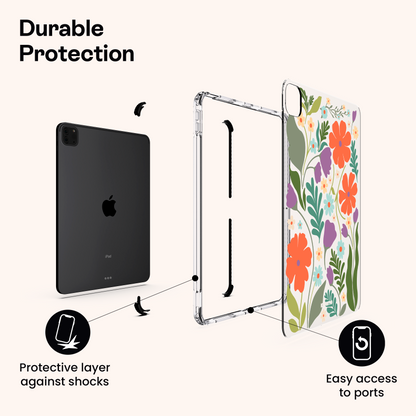 Hibiscus - iPad Clear Case - iPad Air 10.9"