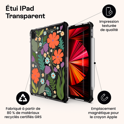 Hibiscus - iPad Clear Case - iPad Air 10.9"